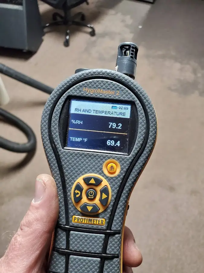 Moisture meter humidity assessment for Fire & Smoke Damage Restoration in Tenafly